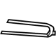 Toyota 53123-08010 Outer Molding, Lower Passenger Side