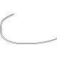 Toyota 53395-08011 Seal To Hood