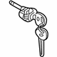 Toyota 69051-02090 Lock Cylinder, Passenger Side