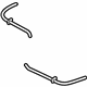 Toyota 90068-33036 Washer Hose, Front, Rubber
