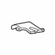 Toyota 87215-0R030 Outlet Duct, Rear Passenger Side
