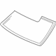 Toyota 75531-04081 Reveal Molding, Upper