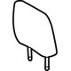 Toyota 71940-0C750-B1 Headrest, Outer, Gray, Rear