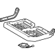 Toyota 71016-0C070 Cushion Frame, Driver Side