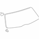 Toyota 68105-52600 Lift Gate Glass, Rear