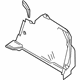 Toyota 64721-WB002 Trunk Side Trim, Passenger Side