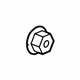 Toyota 90178-A0086 Side Extension Nut