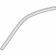 Toyota 62372-06010 Weatherstrip, Rear Driver Side