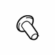 Toyota SU003-02942 Belt Weatherstrip Rivet