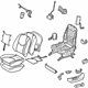 Toyota 71200-42L60-B3 Seat Assembly, Front Driver Side