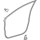 Toyota 67861-0A050 Door Weatherstrip, Passenger Side