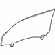 Toyota 68101-08051 Door Glass, Passenger Side