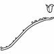 Toyota 55479-52110-C0 Trim Molding, Black, Lower