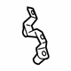 Toyota 68948-0T011 Lower Bracket, Driver Side