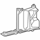 Toyota 51443-10020 Side Shield, Rear Passenger Side