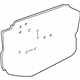 Toyota 67831-52160 Water Deflector, Passenger Side