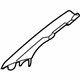 Toyota 62212-04110-B0 Windshield Pillar Trim, Gray, Driver Side