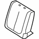 Toyota 71604-52E20-B4 Seat Back, Gray, Driver Side