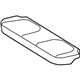 Toyota 71601-52B71-B1 Seat Cushion, Gray, Rear