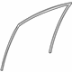 Toyota 68141-10221 Run Weatherstrip, Passenger Side