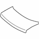 Toyota 53301-52190 Hood, Front