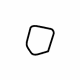 Toyota SU003-01896 Back Glass Stopper, Passenger Side