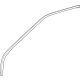 Toyota 75755-62010 Applique, Rear Passenger Side