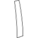 Toyota 75071-62010 Frame Molding, Outside Passenger Side