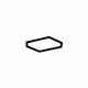 Toyota 58136-12040 Access Cover, Front