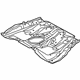 Toyota 58211-12930 Center Floor Pan, Driver Side