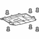 Toyota 58167-12020 Rear Cover, Center Passenger Side