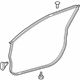 Toyota 67861-06180 Surround Weatherstrip, Passenger Side