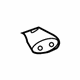 Toyota 89658-48030 Control Module Bracket