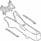 Toyota 58910-WB001 Console Base, Rear Center