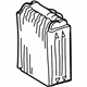 Toyota 88501-08040 Evaporator Core, Rear