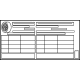 Toyota 42661-62050 Tire Pressure Label