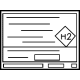 Toyota 77A61-62060 Info Label