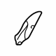 Toyota 71876-AA020-B0 Hinge Cover, Driver Side