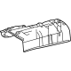 Toyota 58043-0E020 Rear Insulator