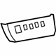 Toyota 55431-08030-B0 Switch Cover, Gray