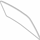 Toyota 64811-33530 Back Glass, Rear