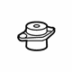 Toyota 52205-0C100 Mount Cushion, Rear