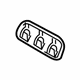 Toyota 71866-08030-B0 Bezel, Rear Passenger Side