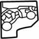 Toyota 52187-62020 Side Reinforcement, Passenger Side