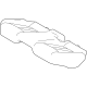 Toyota 71075-62040-A0 Cushion Cover, White, Rear