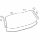Toyota 68105-08040 Lift Gate Glass, Rear