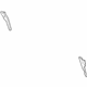 Toyota SU003-01193 Radiator Assembly Side Seal, Driver Side