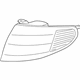 Toyota 81610-06040 Lens & Housing, Passenger Side
