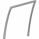 Toyota 68142-35050 Run Channel, Passenger Side