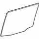 Toyota 68113-35140 Moveable Glass, Passenger Side